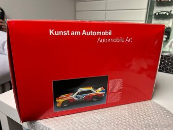 ART CAR Alexander Calder BMW 3.0CSL 1975 1:18 - 15
