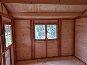 Záhradná drevené chatka 3.5x5m DOPRAVA ZDARMA - 15
