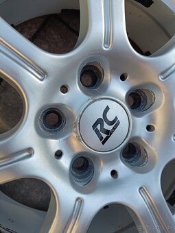 17" disky RC Design so zimnými pneu Continental 225/65 R17 - 15