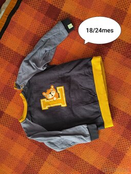 Chlapčenské mikiny 80-96 veľkosť - 15