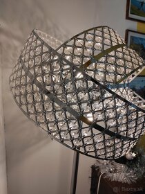 Krištáľovä stojanova lampa - 15