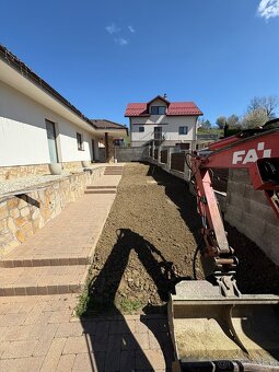 Zemne a výkopové práce minibagrom a bagrom - 15