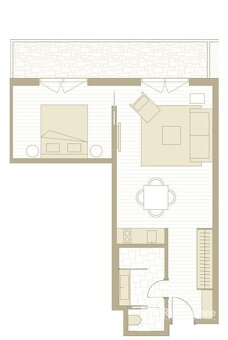 Jedno spálňový apartmán na predaj Demänovská dolina - 15