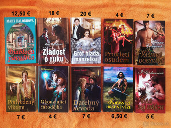 Romány, beletria, romantické, historické, detské knihy - 15