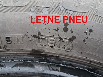 Zimna sada / zimne pneu  175/70 r14 +  snimače tlaku TPMS - 15