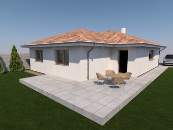 ZNÍŽENÁ CENA Priestranná slnečná novostavba RD - 15