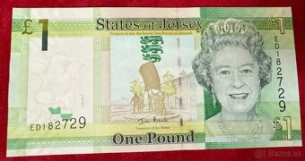 Staré bankovky Alžbeta II. rôzne krajiny - 15