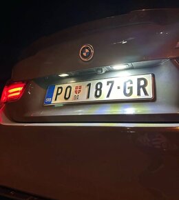 LED osvetlenie ŠPZ značky BMW - 15
