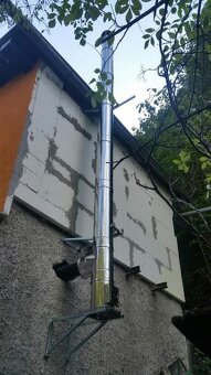 Nerezový komin izolovany Fasadny - 15
