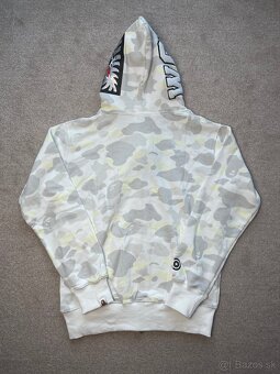 Bape City Camo Shark Zip Hoodie - White - 15