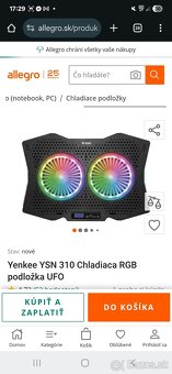 PREDÁM MSI CYBORG HERNÝ NOTEBOOK - 15