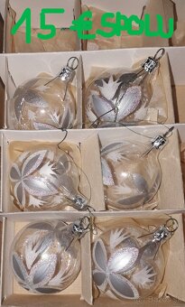 Staré vianočné gule a ozdoby - 15