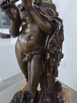 Starožitna bronzová socha 53cm - 15