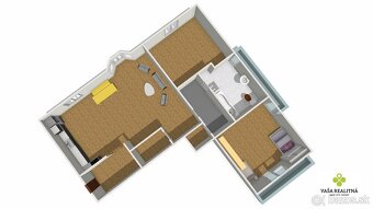 Veľkometrážny 3 izbový byt Staré sídlisko Prievidza 90 m2 - 15