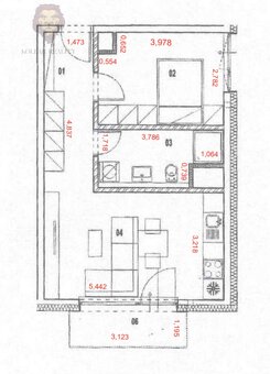 NA PREDAJ - 2 - izbový byt v novostavbe Nová Nitra - 15