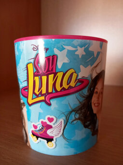 Soy Luna plastový pohár so slamkou a hrnček - cena spolu - 15