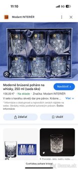 Poháre na whisky (nepoužité - zberateľská kvalita) - 15