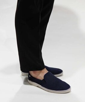 RIVIERAS - luxusné pánske mokasíny/prezuvky - veľkosť 46 - 15