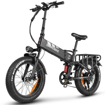 Skladací fat ebike Samebike 20x4.0",750W,15Ah,45km/h,100km - 15