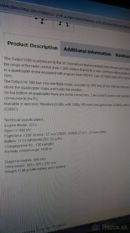 Dron Detect XK X380 s HD kamerou,Gimbal,GPS - 15