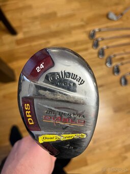 Gofovy set Cleveland a vozik Clicgear 3.5+ - 15