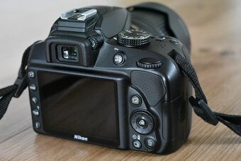 Nikon d3400 s bluetooth - VR objektiv 18-105 AF 1 tis. cvak. - 15
