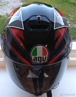 Predám prilbu AGV, bundu na motorku a topánky zn. Deinese - 15