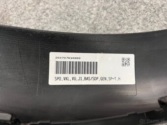 Porsche Taycan spojler nárazníka 9J1807541 - 15