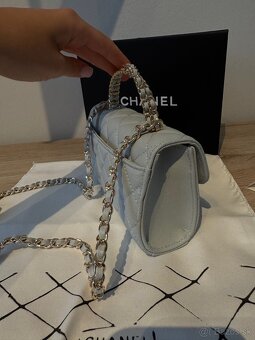 Kabelka chanel taska modrá - 15