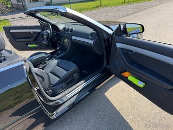 Predám Audi A4 Cabrio, 2.0 TDI, 103kW, r. v. 2007, 2xS line - 15