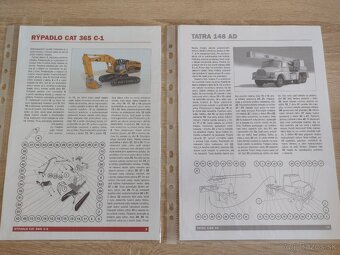 Vystrihovačky, papierové modely 1 - 15