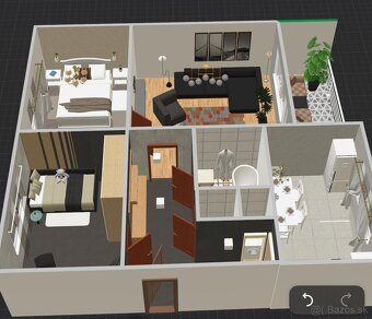 Priestranný 3-izbový byt s výhľadom na Vysoké Tatry - 15