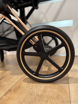 Cybex Priam 3 v 1 Sepia Black – podvozok Chrome Brown 4.0 + - 15