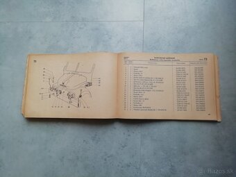 Praga S5T - 3 seznam náhradních součástí 1967 - 15