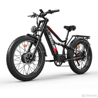 Výkonný ebike Tifgalop 2x750W,21Ah,65km/h,100km,36kg,nový - 15