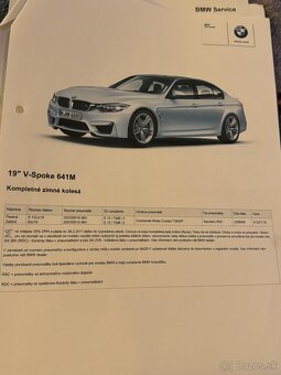 ✅ Zimná sada BMW M3/M4 19" styling 641M - 15