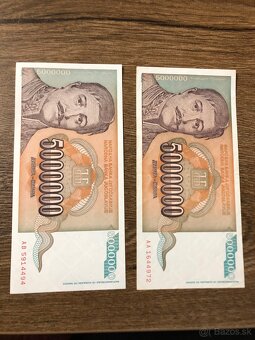 Bankovky JUHOSLAVIA 3 - 15