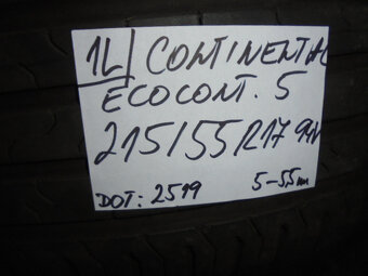 Continental ContiEcoContact 5 215/55 R17 94V č.1L - 15