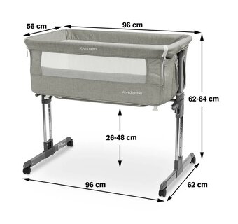 Detska postielka k posteli s matracom - 15