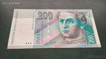 Bankovky 200 Sk s. E 1995, 1999 a 2002 - 15
