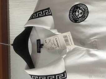 NOVÉ z visackami VERSACE collection  pánske polotricko L/XL - 15