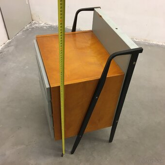 Retro Vintage nocny stolik prirucny stol mala komoda - 15