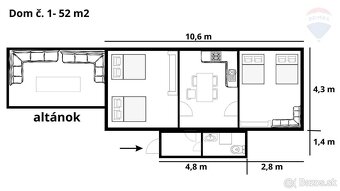 Na predaj 3 apartmánové domy v Bešeňovej - 15