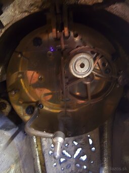 Starožitné krbove hodiny a svietniky.... - 15