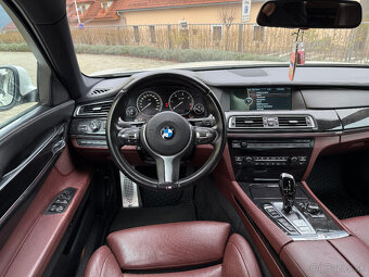 Predám BMW rad 7 740d xDrive 225kw M-Packet  / CIC / Webasto - 15