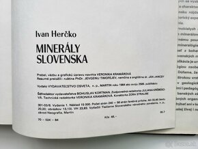 Ivan Herčko - Minerály Slovenska - 15