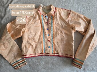 Stary kroj kabatiky kacabajky - 15