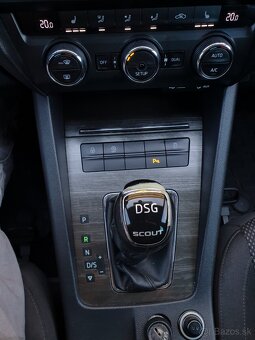 Škoda Octavia Scout 4x4 2,0 TDi DSG bixenon,ťažné, záruka km - 15