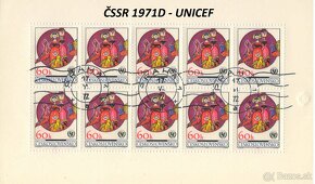 Poštové známky, filatelia: ČSSR, desaťbloky B - 15