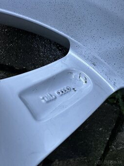 Disky originál Audi R16 5x112 + letné pneu - 15
